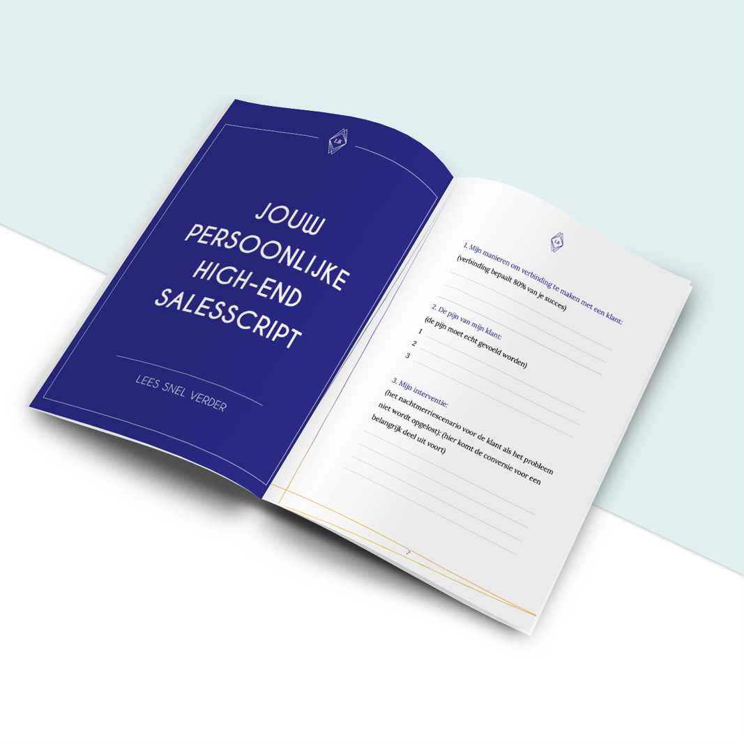 Brochure ontwerp Laura Babeliowsky door Miranda Schellevis