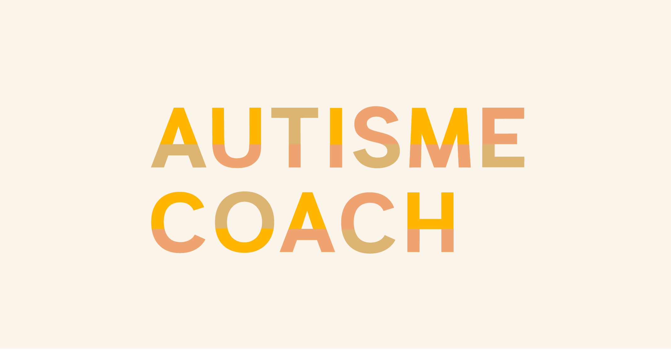Autisme coach logodesign door Studio BE BOLD